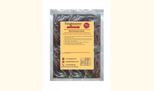 Black Whole Mustard Seeds - 100g